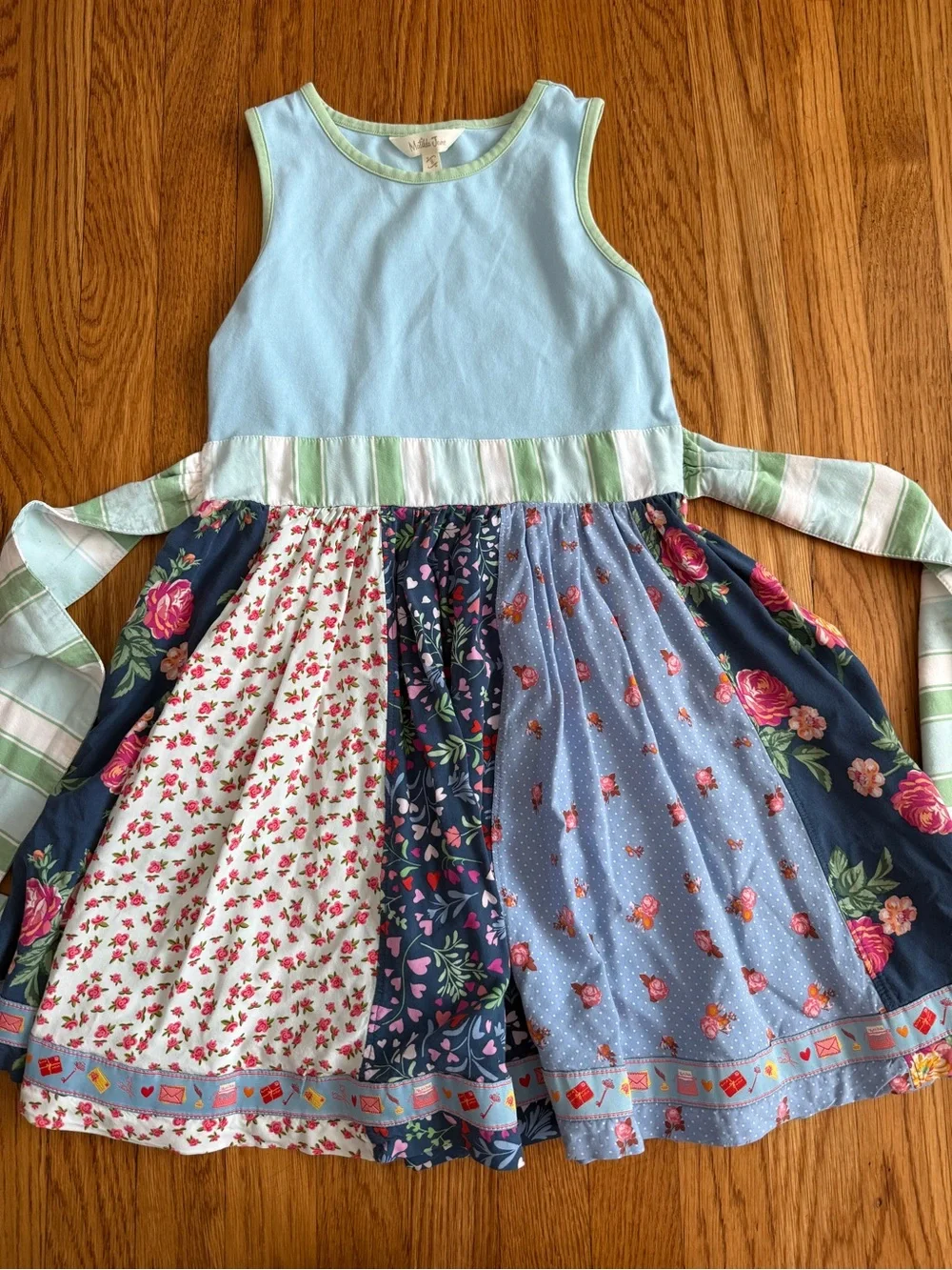 Matilda Jane girls boho patchwork summer dress 8